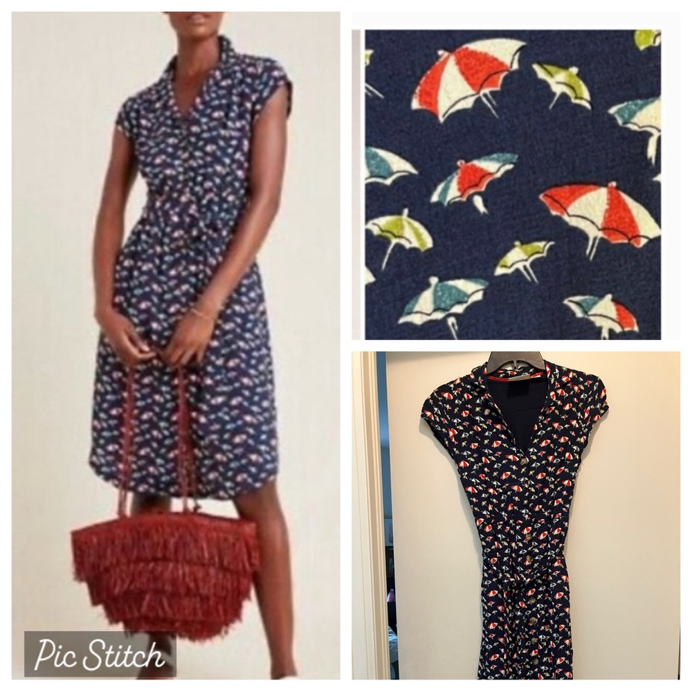 Anthropologie Maeve Catherine Beach Umbrella Dress
